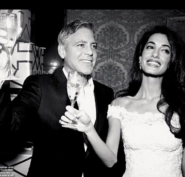 George Clooney and Amal Alamuddin Wedding Pictures
